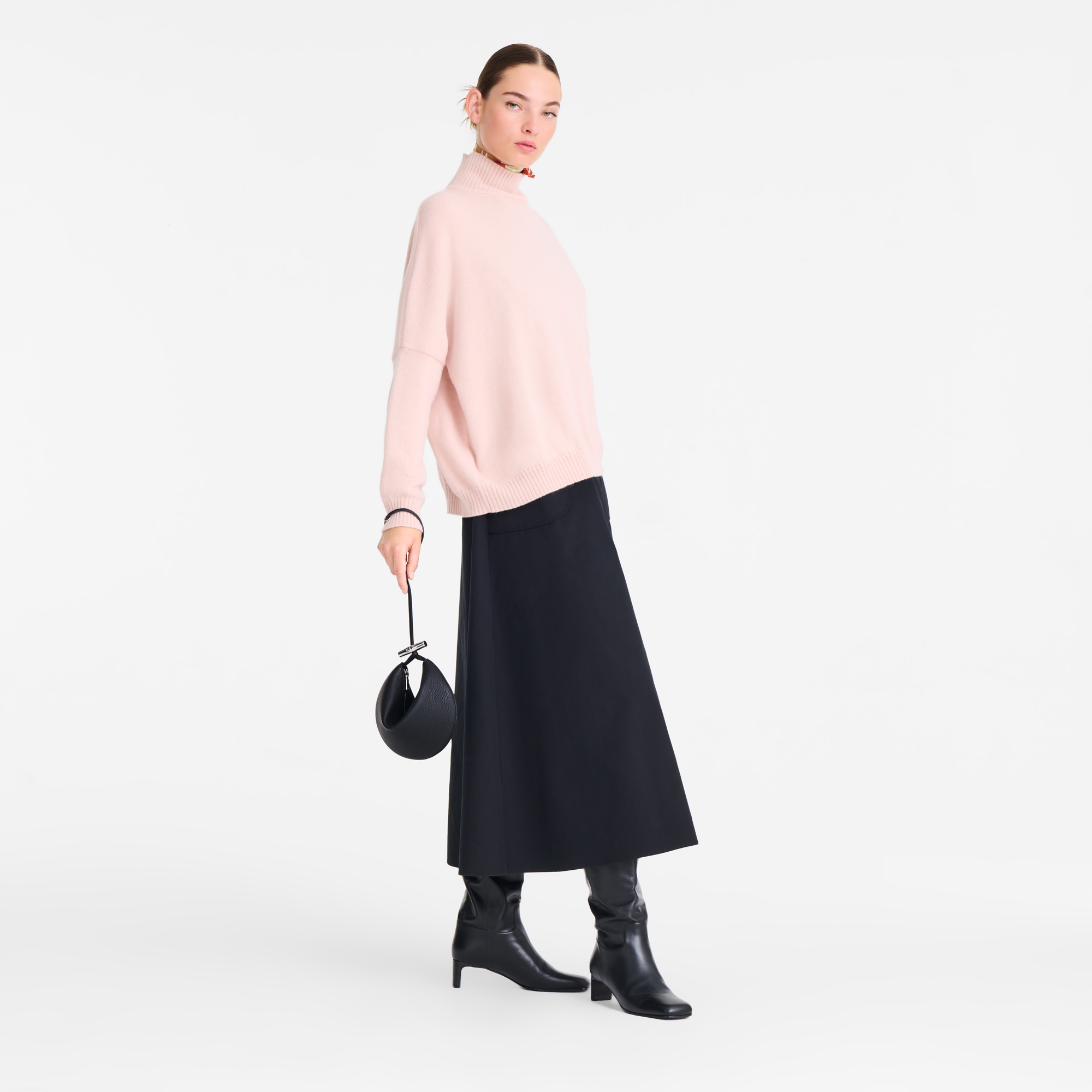 Le Roseau Clutch S, Black