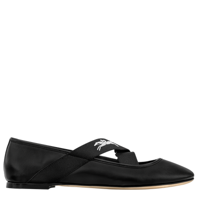 Energy Ballerinas , Black - Leather