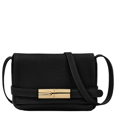 Le Smart S Crossbody bag , Black - Leather