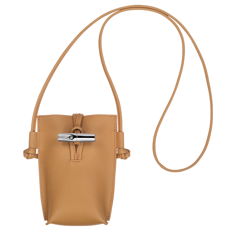 Le Roseau Phone case , Walnut - Leather  - View 1 of  5