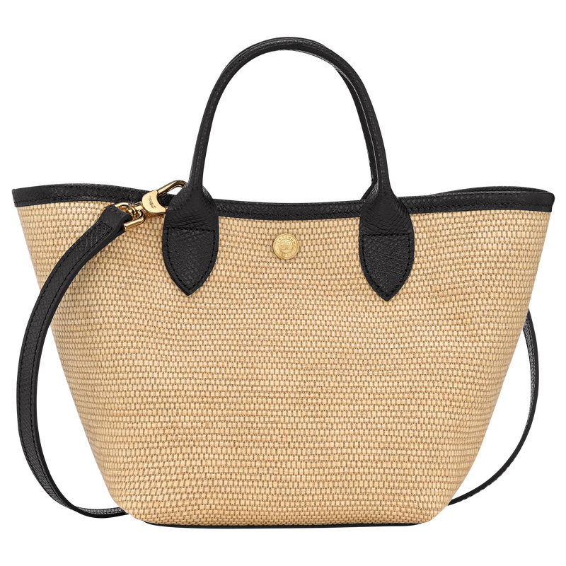 Le Pliage Collection XS Basket bag , Black - Canvas  - View 4 of  6