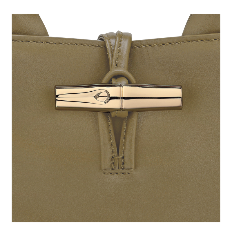 Le Roseau S Handbag , Olive - Leather  - View 7 of  7