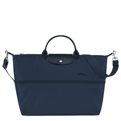 Le Pliage Green Travel bag expandable, Navy