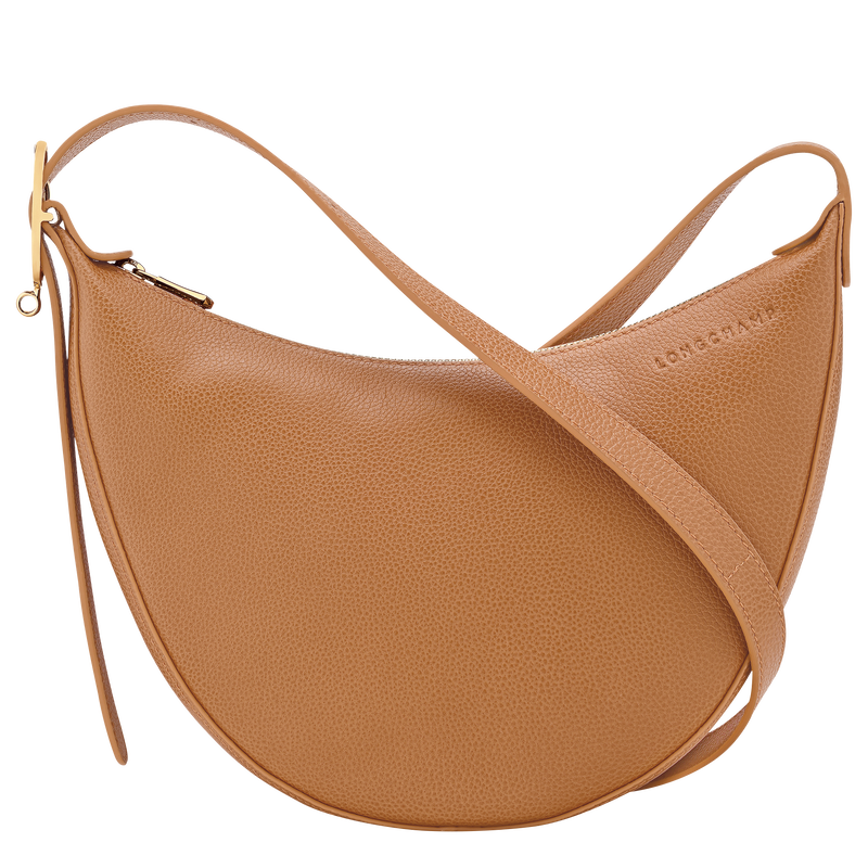Le Foulonn&eacute; S Crossbody bag , Pecan - Leather  - View 1 of  7