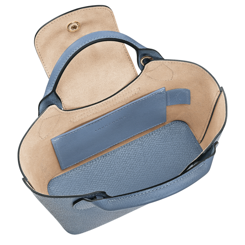 &Eacute;pure XS Tote bag , Slate - Leather  - View 5 of  6