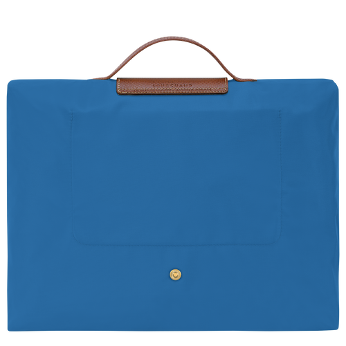 Le Pliage Original S Briefcase , Cobalt - Recycled canvas - View 4 of  6