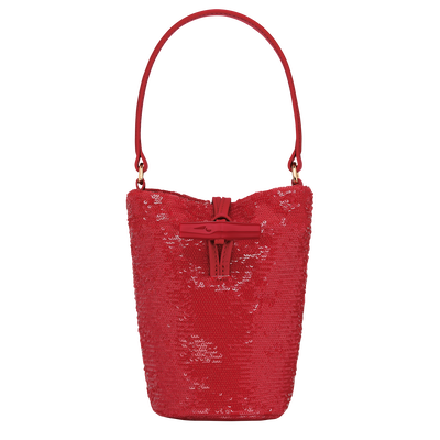 Le Roseau XS Handbag , Red - Canvas