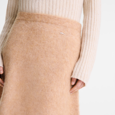 null Midi skirt, Biscuit