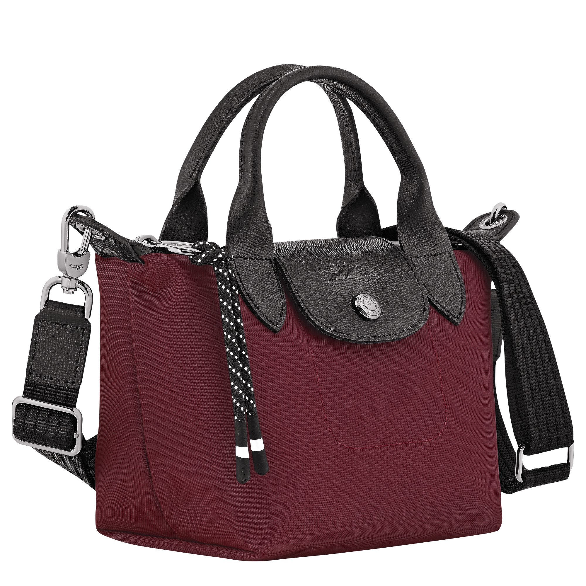 Le Pliage Energy Handbag XS, Burgundy