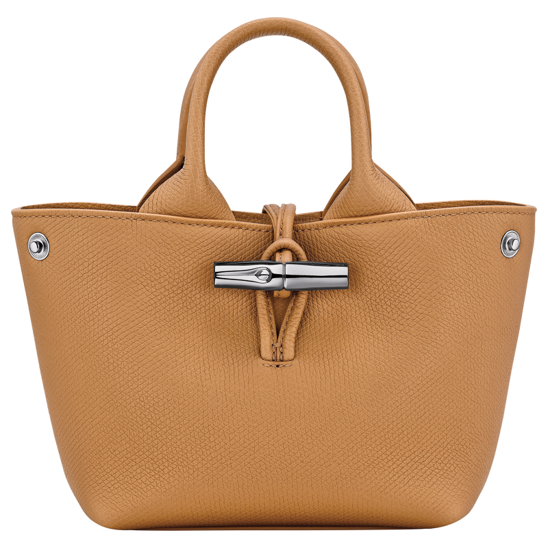 Le Roseau XS Handbag , Walnut - Leather  - View 5 of  7