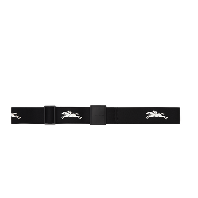 Ladies' belt , Black - Canvas