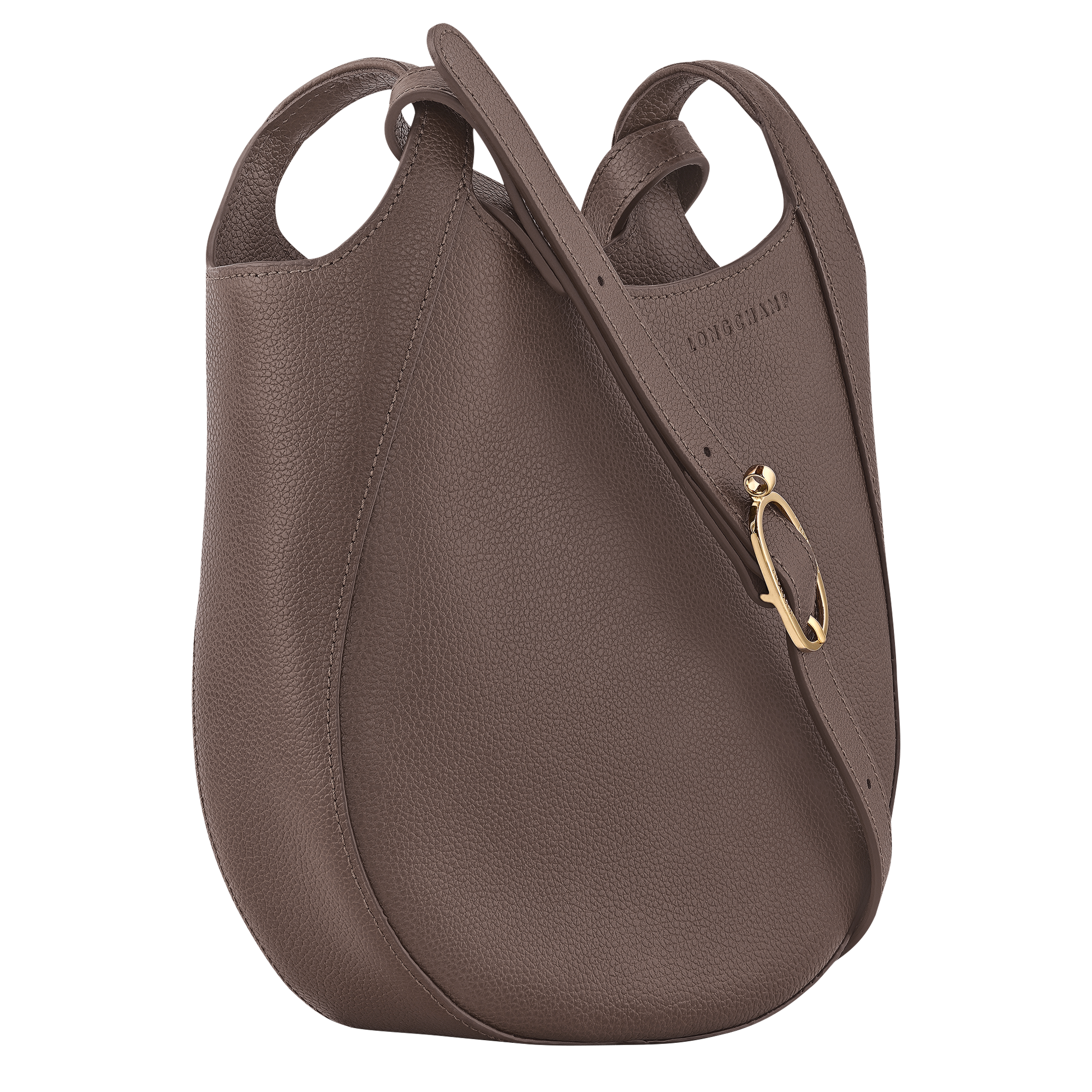 Le Foulonn&eacute; Crossbody bag S, Taupe