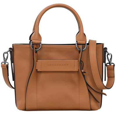 Longchamp 3D S Handbag , Natural - Leather