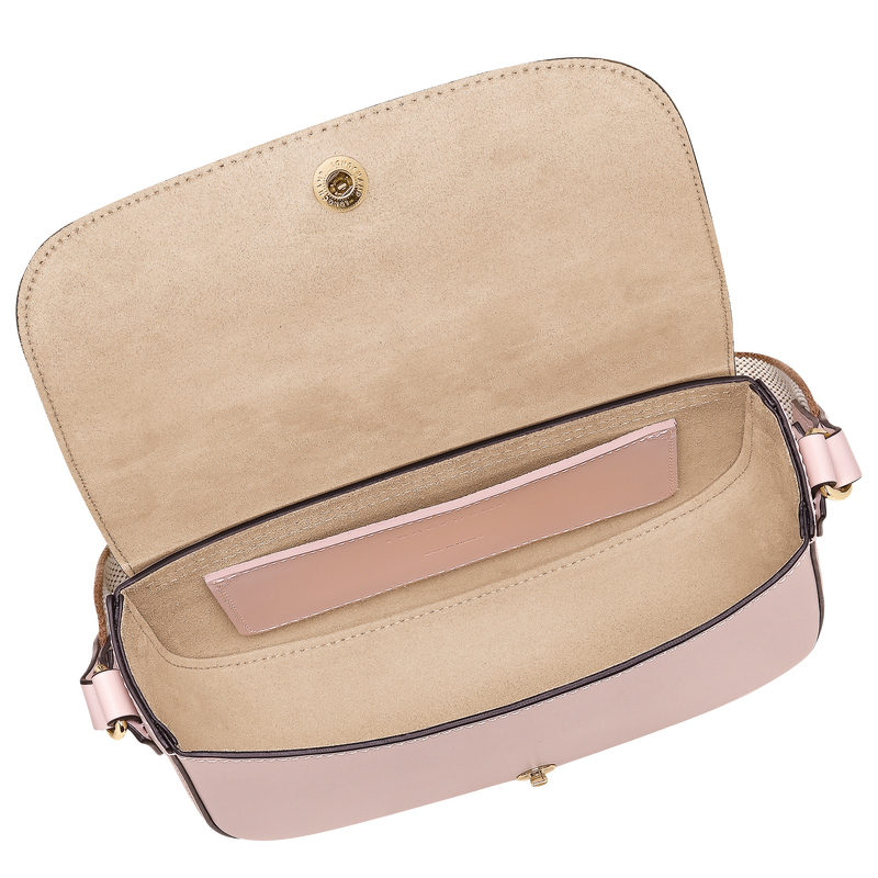 &Eacute;pure S Crossbody bag , Petal Pink - Leather  - View 5 of  6