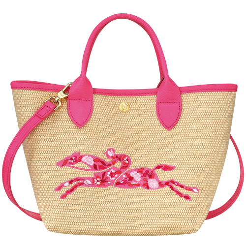 Basket bag S Le Panier Pliage Fuchsia (10144HCE319) | Longchamp MY