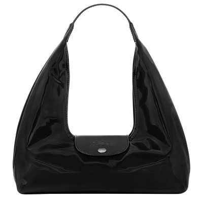 Le Pliage Xtra M Shoulder bag , Black - Leather