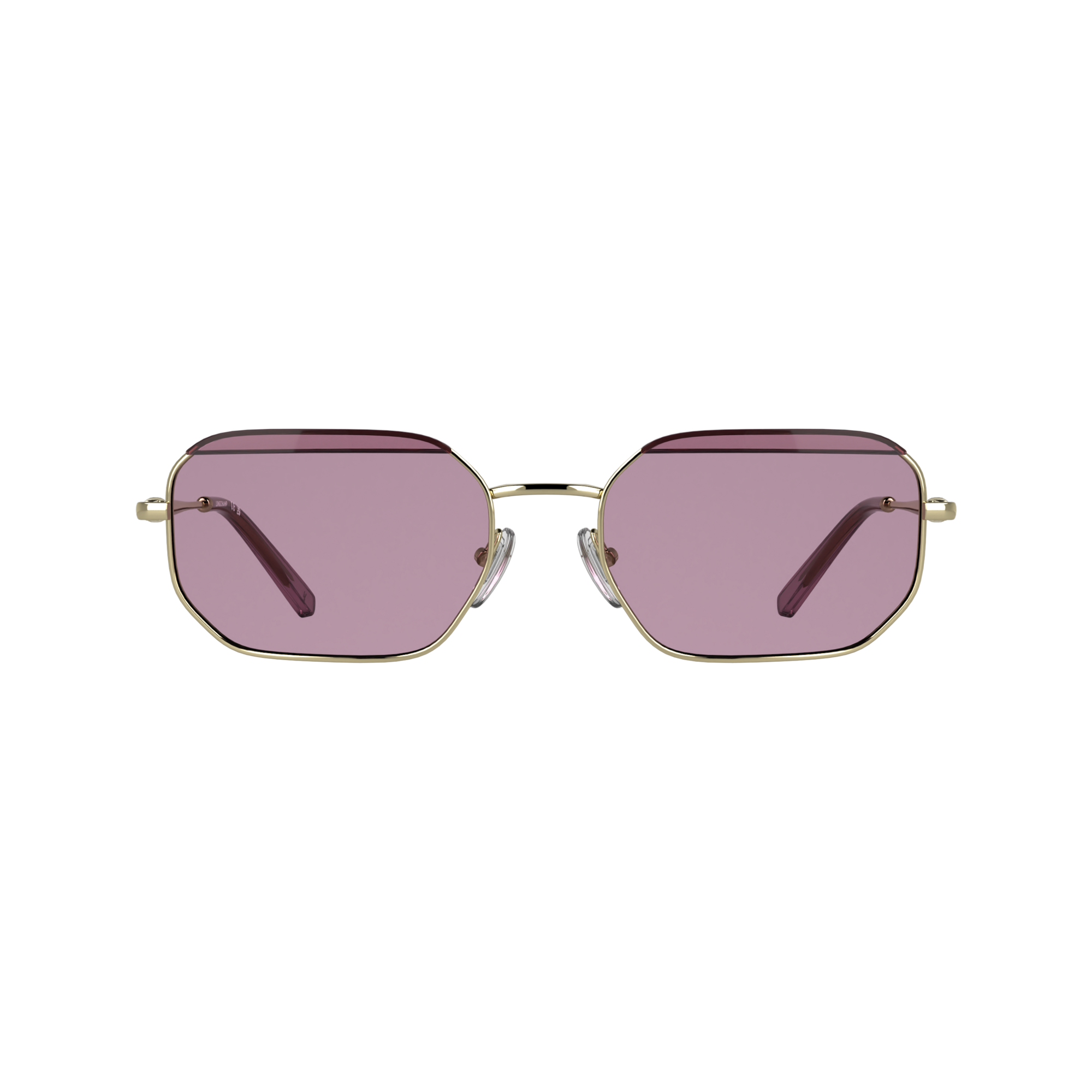 null Sunglasses, Gold/Pink