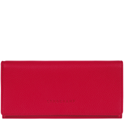 Le Foulonné Continental wallet , Love - Leather