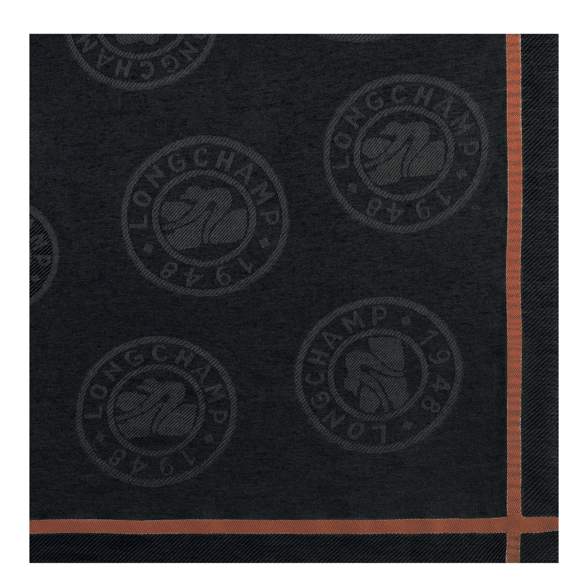 Shawl, Black - View 2 of 
        3 - zoom in La Médaille Longchamp Shawl, Black