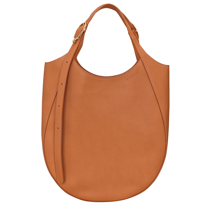Le Foulonné XL Tote bag , Amber - Leather  - View 1 of  6