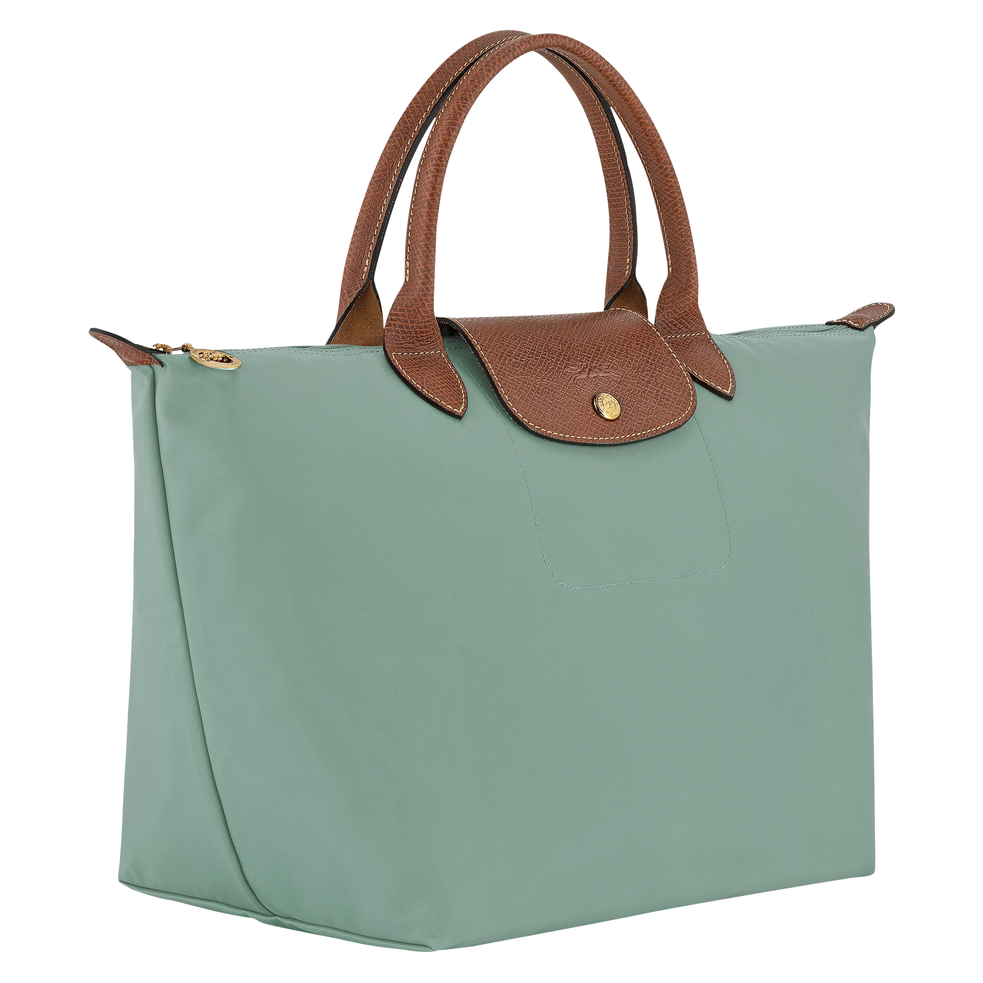 Handbag M, Celadon - View 3 of
7 - zoom in Le Pliage Original Handbag M, Celadon