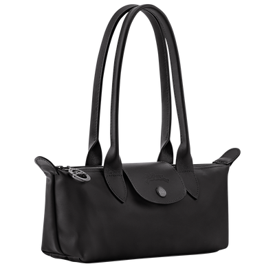 Le Pliage Xtra M Shoulder bag , Black - Leather