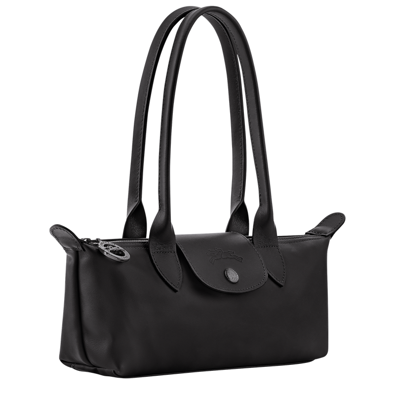 Le Pliage Xtra M Shoulder bag , Black - Leather  - View 2 of  5