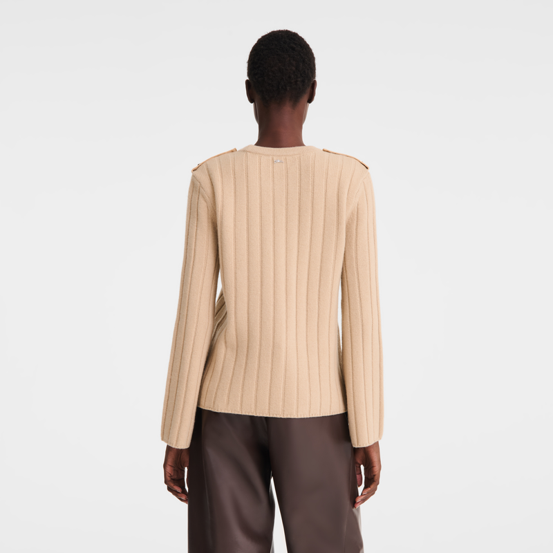 Sweater , Sand - Knit  - View 4 of  5