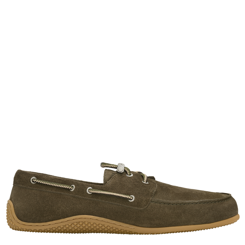 Longboat Loafer , Olive - Leather  - View 1 of  4