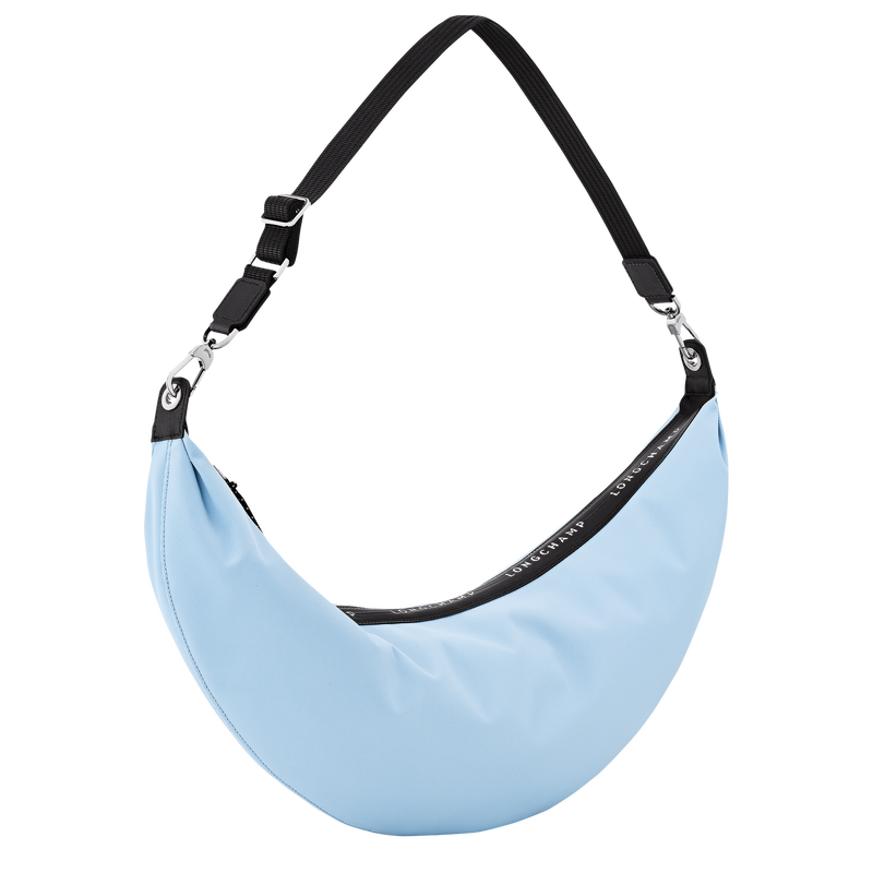 Le Pliage Energy XL Crossbody bag , Sky Blue - Canvas  - View 3 of  7