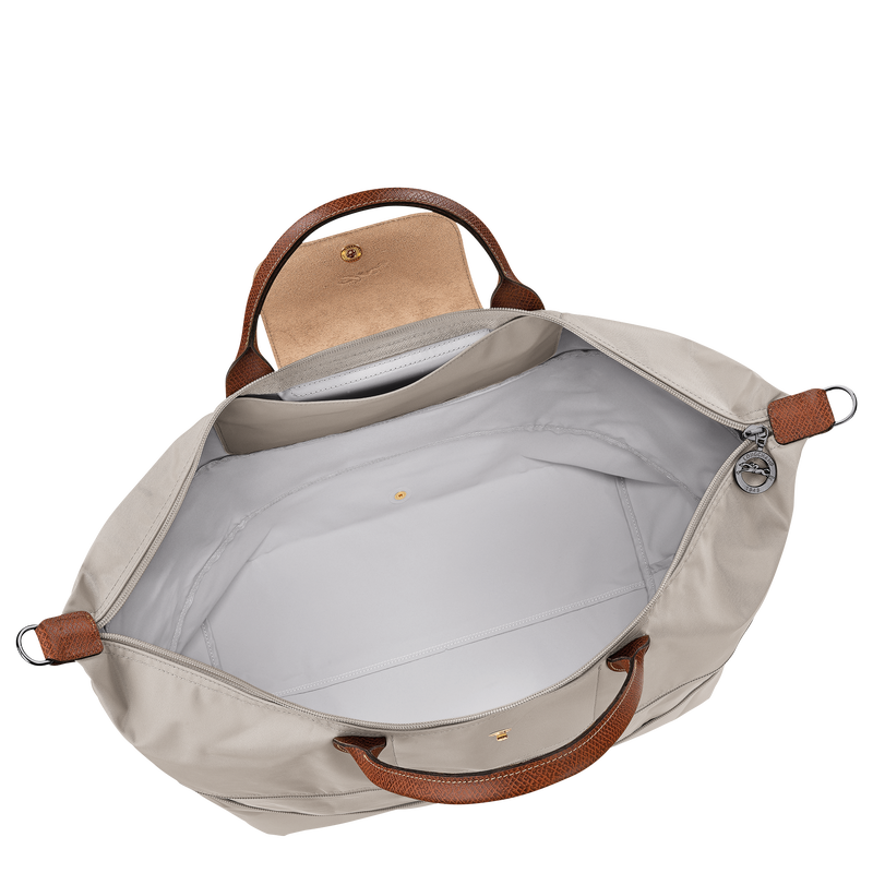 Le Pliage Original Travel bag expandable , Pebble - Recycled canvas  - View 5 of  7