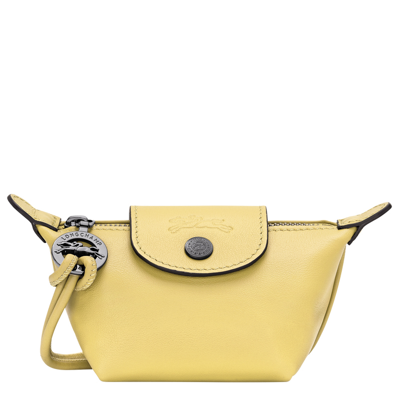 Le Pliage Xtra Coin purse , Lime - Leather  - View 1 of  2