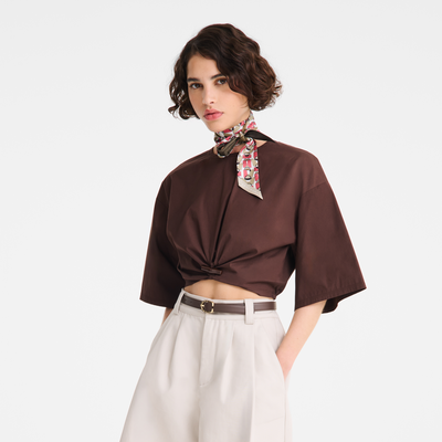 Archive Ladies' belt , Mocha - Leather