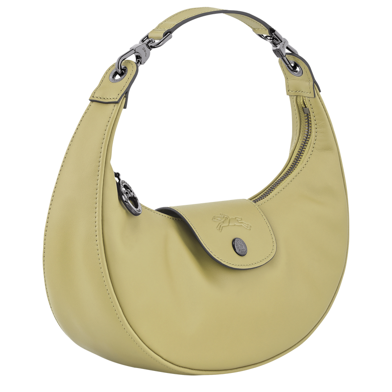 Le Pliage Xtra S Shoulder bag , Pistachio - Leather  - View 3 of  6