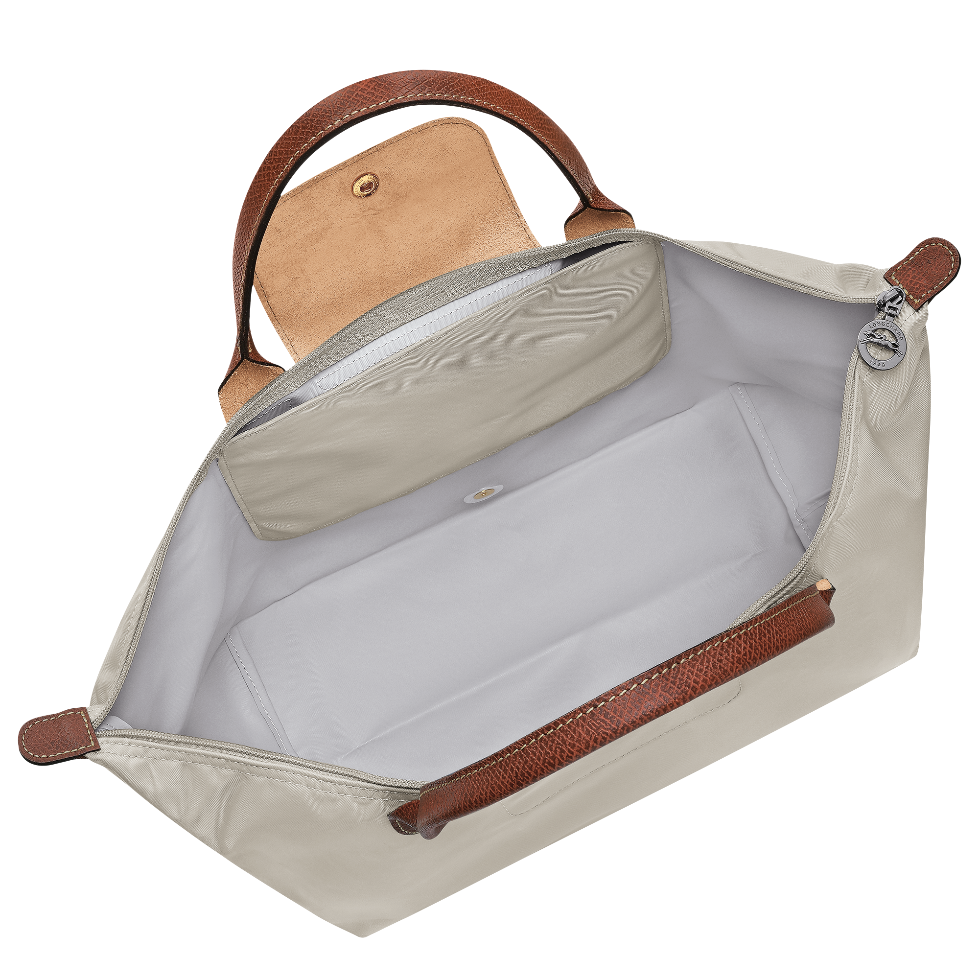 Le Pliage Original Handbag L, Pebble