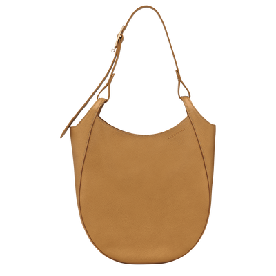 Le Foulonné L Hobo bag , Nutmeg - Leather