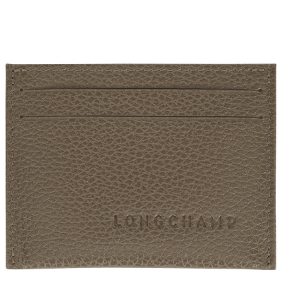 Le Foulonn&eacute; Card holder , Caper - Leather
