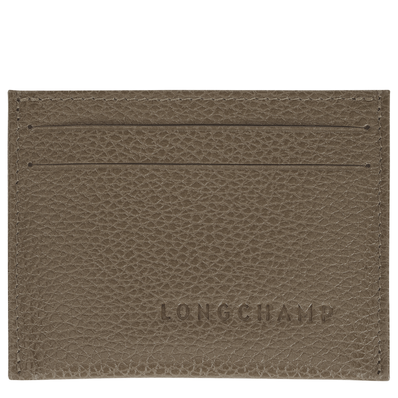 Le Foulonn&eacute; Card holder , Caper - Leather  - View 1 of  2