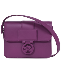 Box-Trot S Crossbody bag , Violet - Leather