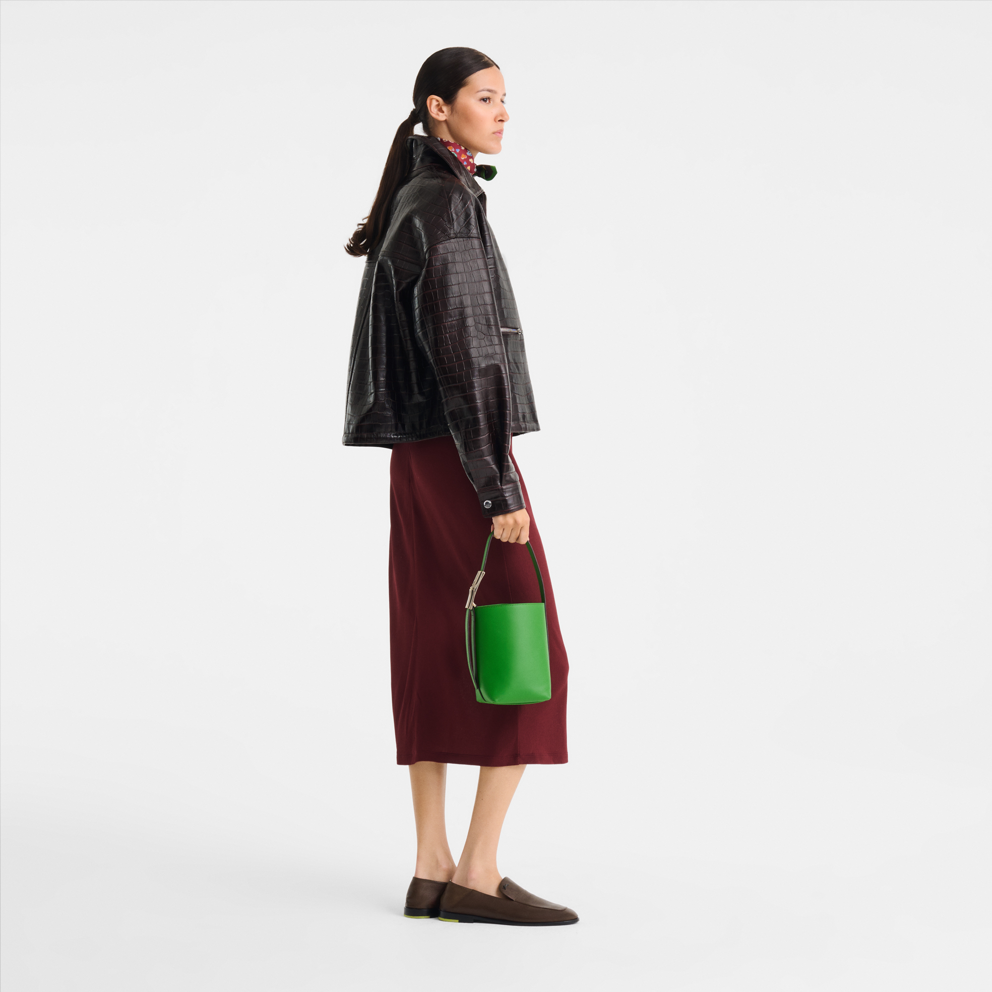 Le Smart Bucket bag XS, Matcha