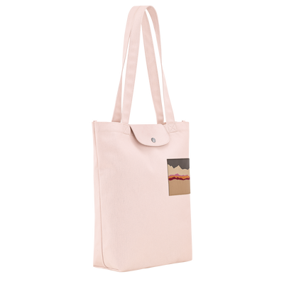 Caroline H&eacute;lain x Longchamp M Tote bag , Ballet - Canvas