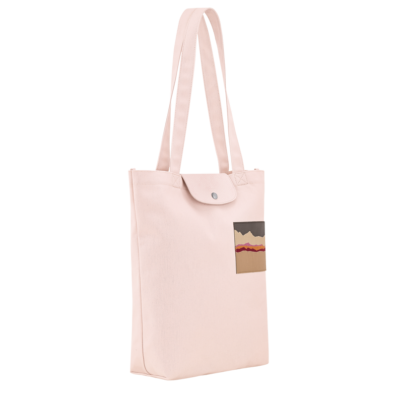 Caroline H&eacute;lain x Longchamp M Tote bag , Ballet - Canvas  - View 2 of  5