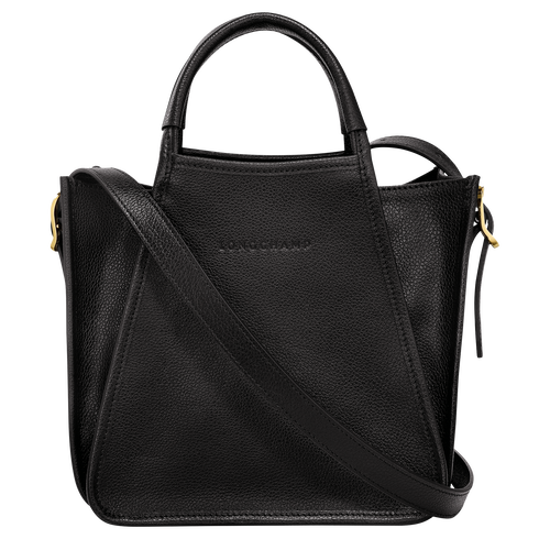 Le Foulonné S Handbag , Black - Leather - View 5 of  7
