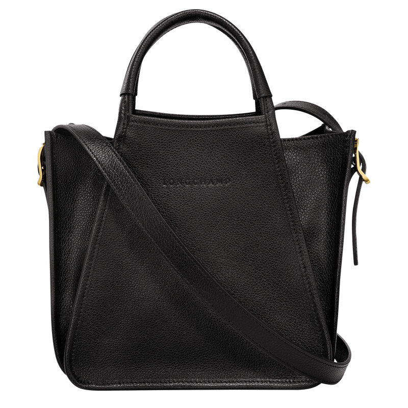 Le Foulonné S Handbag , Black - Leather  - View 5 of  7