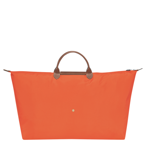 Le Pliage Original M Travel bag , Orange - Recycled canvas - View 4 of  4