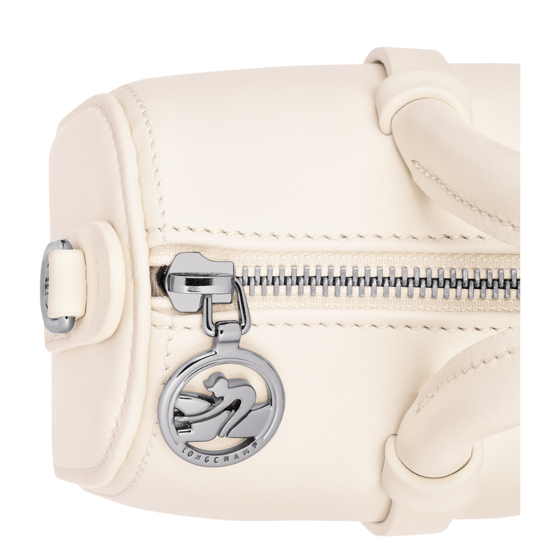 Daylong S Handbag , Ecru - Leather  - View 6 of  6