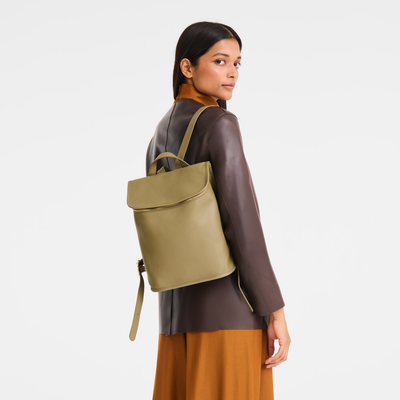 Le Foulonn&eacute; Backpack M, Lichen