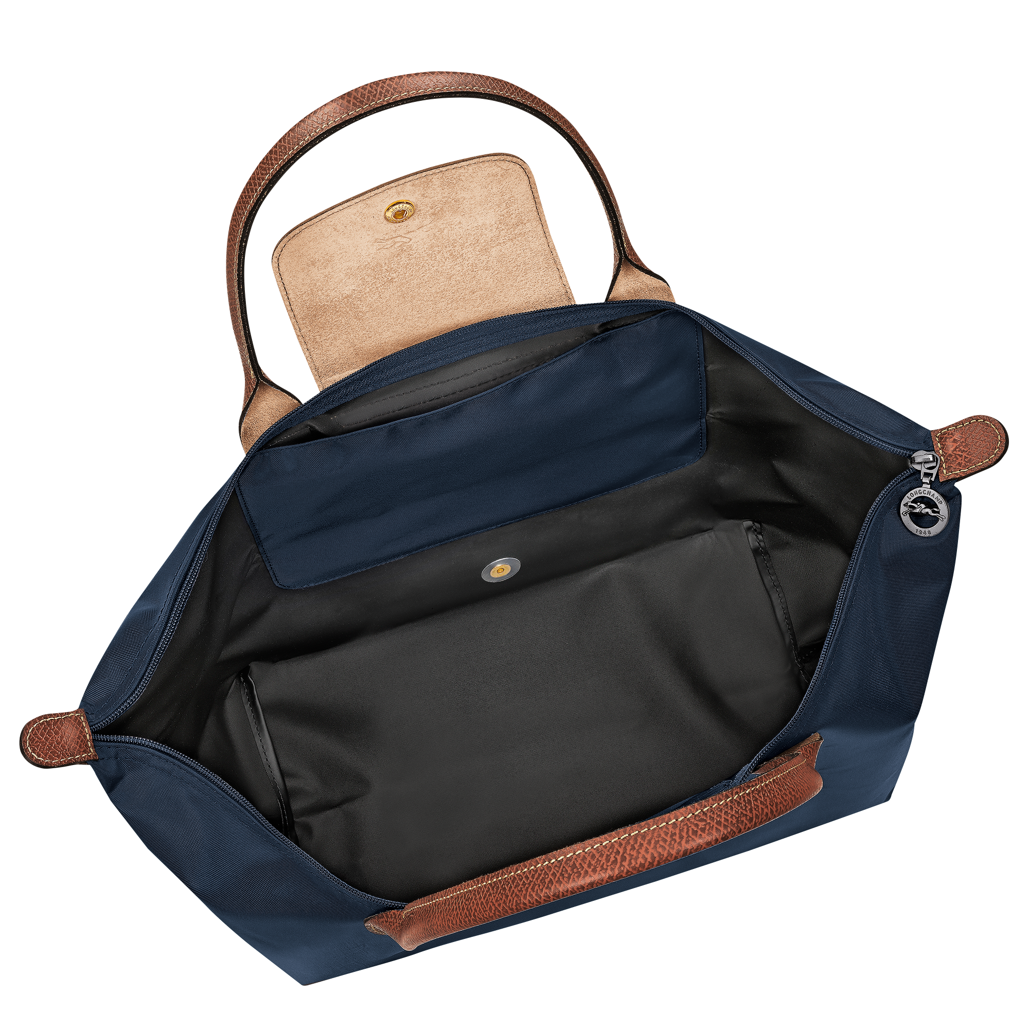Le Pliage Original Handbag L, Navy