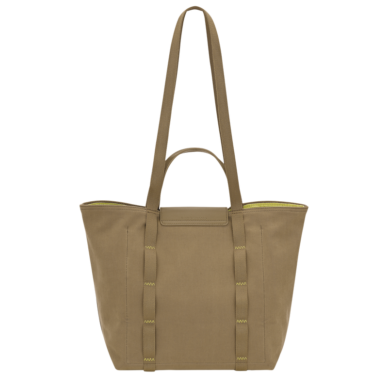 Le Pliage Collection M Tote bag , Lichen - Canvas  - View 4 of  7