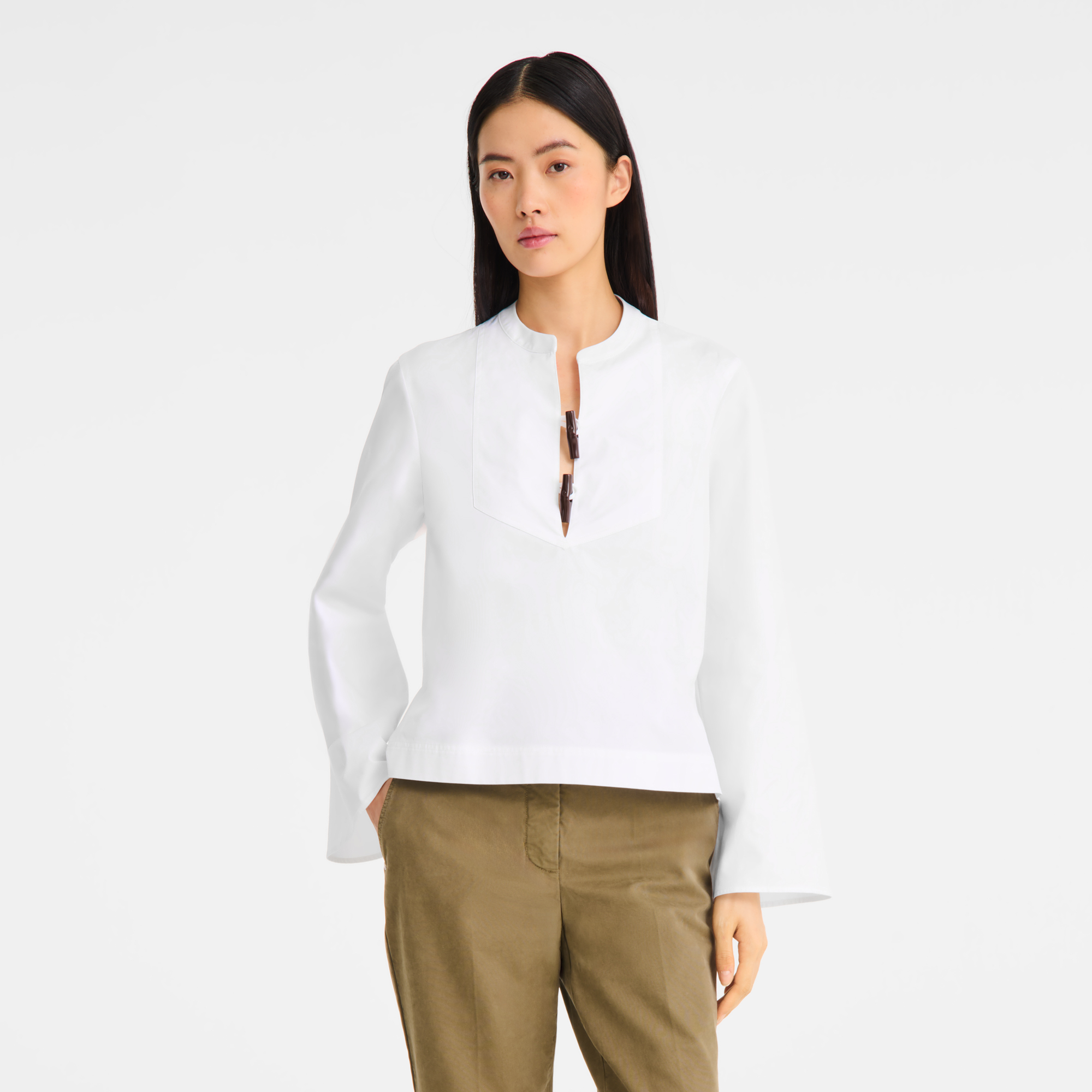 null Shirt, White